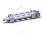 SMC NCA1D150-0400-X130US cylinder, nca1, tie rod, TIE ROD CYLINDER