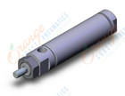 SMC NCDMB106-0200C-X6009B ncm, air cylinder, ROUND BODY CYLINDER