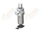 SMC AW40K-F04CG-2-B filter/regulator, FILTER/REGULATOR, MODULAR F.R.L.