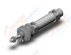 SMC CDM2B20TN-25JZ cylinder, air, ROUND BODY CYLINDER