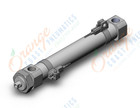 SMC CDM2BZ20-100FZ-M9PL cylinder, air, ROUND BODY CYLINDER