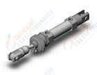 SMC CDM2D20-25JZ-W cylinder, air, ROUND BODY CYLINDER