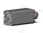 SMC CDQSDS25-35DC cylinder, compact, COMPACT CYLINDER