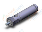SMC NCDMB075-0100-X6009A ncm, air cylinder, ROUND BODY CYLINDER