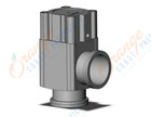 SMC XLA-63D-2 aluminum, high vacuum angle valve, HIGH VACUUM VALVE