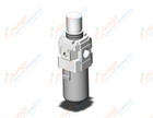 SMC AW40-F04E3-R-B filter/regulator, FILTER/REGULATOR, MODULAR F.R.L.
