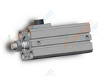 SMC CDBQ2B20-25DCM-RN-M9NWL cyl, compact, locking, sw capable, COMPACT CYLINDER