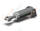 SMC CG1TA40TF-75Z-NW cg1, air cylinder, ROUND BODY CYLINDER