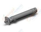 SMC NCDGFA25-0600-M9N ncg cylinder, ROUND BODY CYLINDER