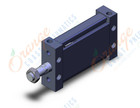 SMC MDUB50TN-100DMZ-M9PWL cyl, compact, plate, COMPACT CYLINDER