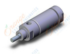 SMC NCDMB200-0200-X6009B ncm, air cylinder, ROUND BODY CYLINDER