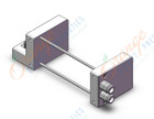 SMC VV100-10FAD1-08U2-C6 manifold, plug-in, 3 PORT SOLENOID VALVE