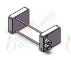 SMC VV100-10FAD2-08U2-C6 manifold, plug-in, 3 PORT SOLENOID VALVE