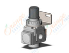 SMC AR20K-F02BE-1Y-B regulator, REGULATOR, MODULAR F.R.L.