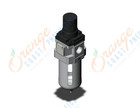 SMC AWM40-N04E-RWZ mist separator/regulator, FILTER/REGULATOR, W/MICRO MIST SEPARATOR