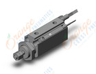 SMC CDJP2B6-10D-M9PSBPC pin cylinder, double acting, sgl rod, ROUND BODY CYLINDER