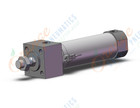 SMC CDM2RKB40-75Z-A93S cylinder, air, ROUND BODY CYLINDER