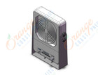 SMC IZF31-P-NB fan type ionizer (4.4 cubic meters/min), IONIZER, FAN TYPE