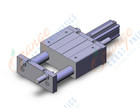 SMC CXTM40TF-100B-M9PWZ cyl, platform, slide bearing, GUIDED CYLINDER