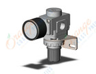 SMC AR20-F02BG-1N-B regulator, REGULATOR, MODULAR F.R.L.