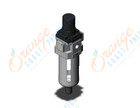 SMC AWM40-N02CE1-1RZ mist separator/regulator, FILTER/REGULATOR, W/MICRO MIST SEPARATOR