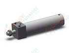 SMC CDG1RN50-150Z cg1, air cylinder, ROUND BODY CYLINDER