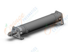 SMC CDG1LA40-200Z-M9PAVSAPC-XC6 cg1, air cylinder, ROUND BODY CYLINDER