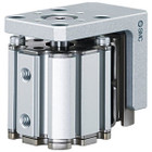 SMC MXZ12L-25 cylinder, air, COMPACT CYLINDER W/LINEAR GUIDE
