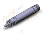 SMC NCDME125-0300-X6009 ncm, air cylinder, ROUND BODY CYLINDER