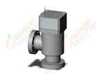 SMC XMA-40C-A93A s.s. high vacuum angle/in-line valve, HIGH VACUUM VALVE