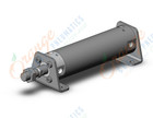 SMC CDG1LA40TF-100Z cg1, air cylinder, ROUND BODY CYLINDER