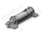 SMC CDM2L40-50Z-M9PWLS cylinder, air, ROUND BODY CYLINDER