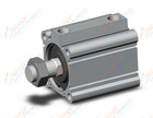 SMC CDQ2A50TF-40DCMZ compact cylinder, cq2-z, COMPACT CYLINDER