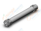 SMC CM2B25TN-125FZ cylinder, air, ROUND BODY CYLINDER