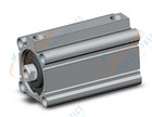 SMC CQ2B50-75DCZ-L compact cylinder, cq2-z, COMPACT CYLINDER