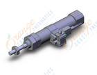 SMC NCDJ2B10-050SR-M9NS cylinder, air, ROUND BODY CYLINDER