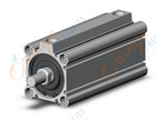 SMC NCDQ2B50-100DCMZ-XC6 compact cylinder, ncq2-z, COMPACT CYLINDER