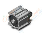 SMC NCQ2D100-50DZ compact cylinder, ncq2-z, COMPACT CYLINDER