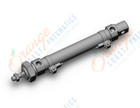 SMC CD85KN20-100-B-A93L cylinder, iso, dbl acting, ISO ROUND BODY CYLINDER, C82, C85