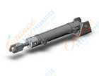 SMC CDG1DN20-100Z-NW-A93L cg1, air cylinder, ROUND BODY CYLINDER