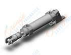 SMC CDM2E25-50Z-NW cylinder, air, ROUND BODY CYLINDER