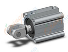 SMC CDQ2A63-50DCMZ-W compact cylinder, cq2-z, COMPACT CYLINDER