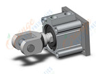 SMC CQ2G50TF-20DMZ-W compact cylinder, cq2-z, COMPACT CYLINDER