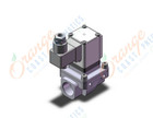 SMC VXZ2C2JGA pilot op 2 port solenoid valve, (n.o.), 2 PORT VALVE