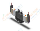 SMC S0726S-5M-C4 plug lead type 5 port solenoid valve, 3 PORT SOLENOID VALVE