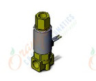 SMC VDW250-6W-2-01N-H valve, compact, sgl, brass, 3 PORT SOLENOID VALVE