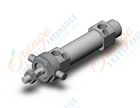 SMC CM2U20-25AZ cylinder, air, ROUND BODY CYLINDER