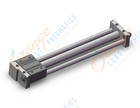 SMC CY1SG25TF-350Z cy1s, magnet coupled rodless cylinder, RODLESS CYLINDER