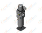 SMC AW40-06BD-6-A filter/regulator, FILTER/REGULATOR, MODULAR F.R.L.