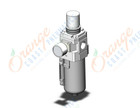 SMC AW40-F04G-18-B filter/regulator, FILTER/REGULATOR, MODULAR F.R.L.
